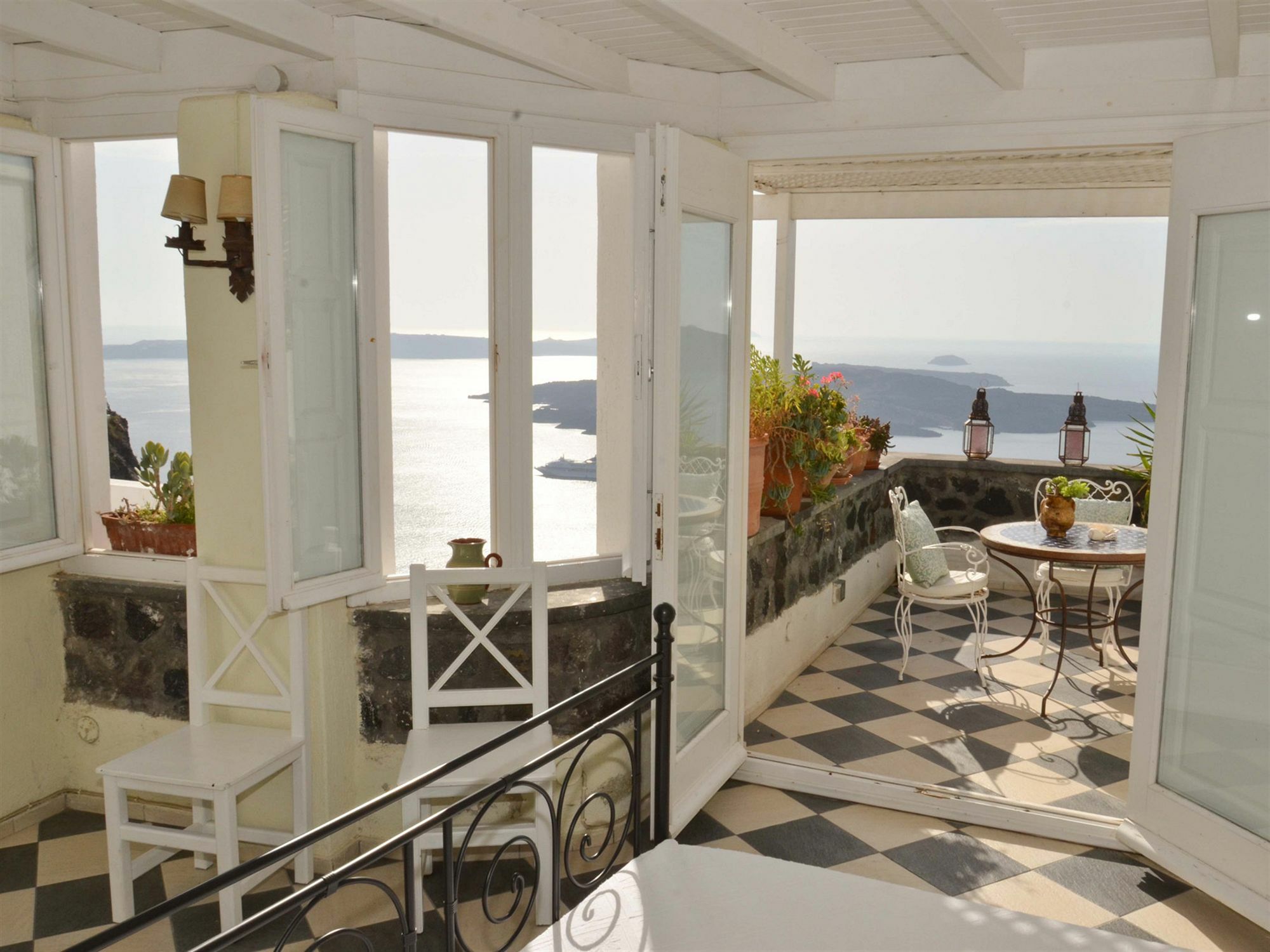 Villa Fegari Firosztefáni Kültér fotó